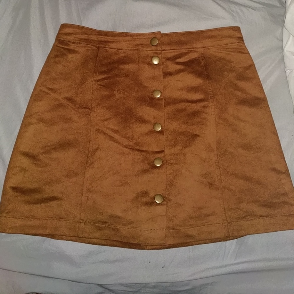 Faux leather Old Navy skirt